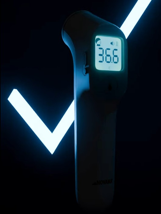 kontaktloses Thermometer mit klinischer Validierung